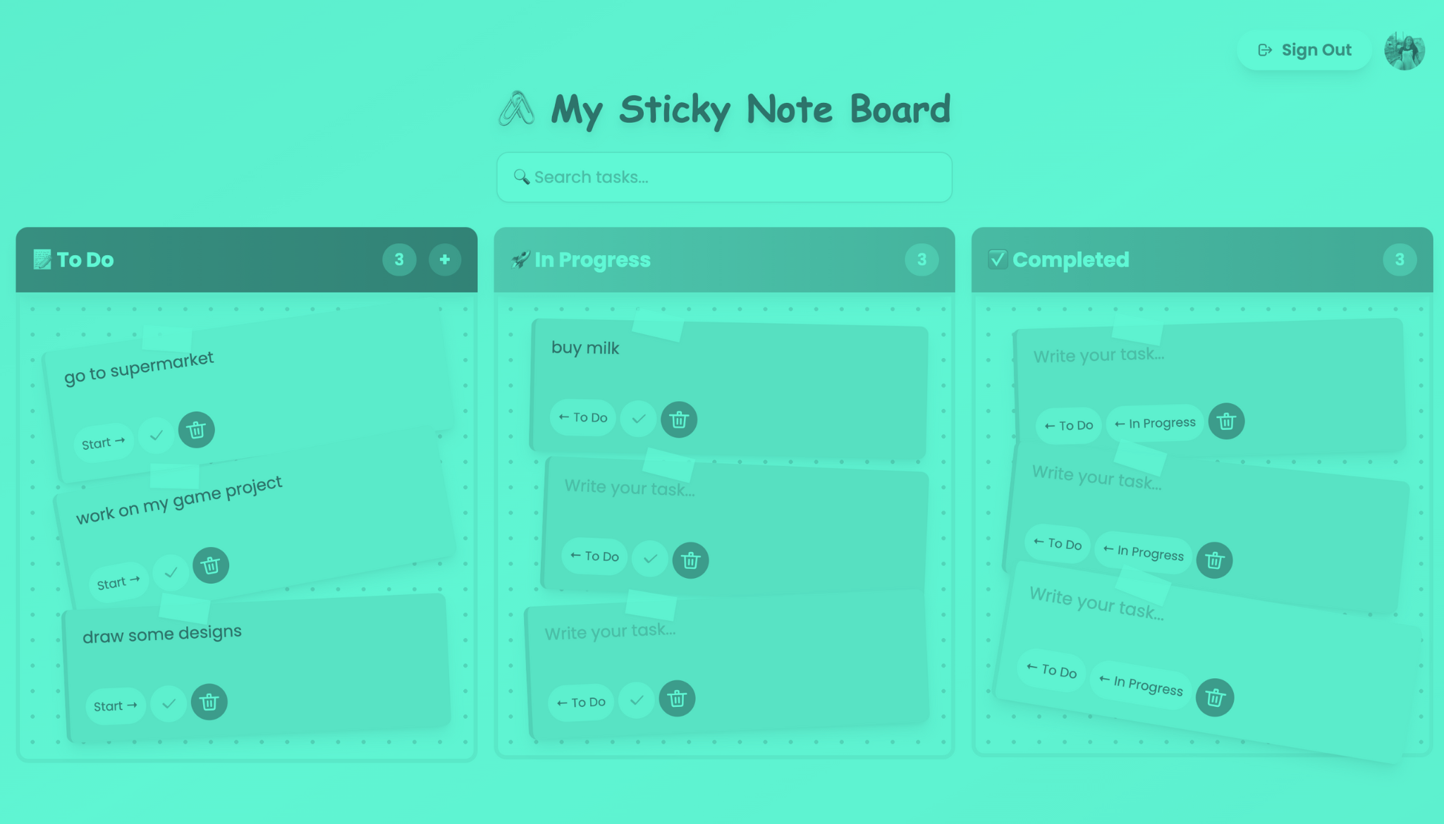 Task Manager hover